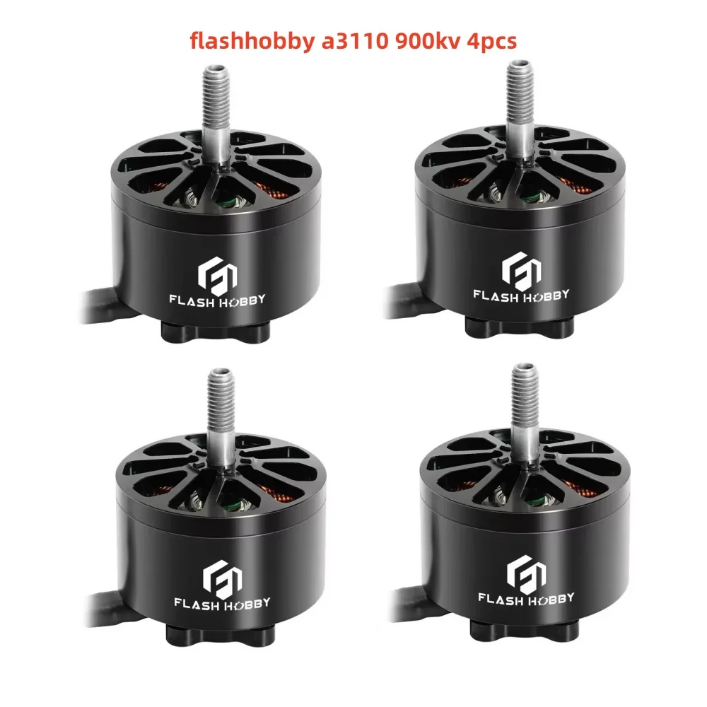 

Flashhobby A3110 3110 900KV Brushless Motor 6S LIPO for FPV Freestyle 9inch 10inch Long Range Cinelifter Drone RC Model