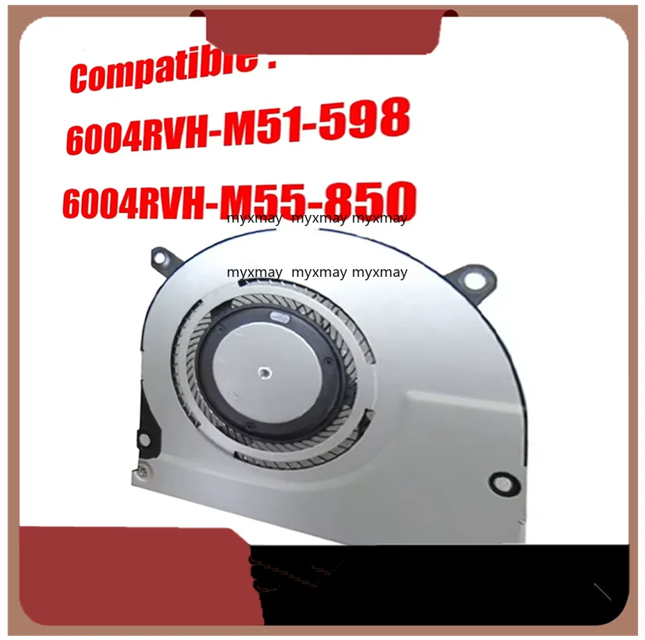 

Совместимый 6004RVH-M51-598 6004RVH-M55-850 Сменный вентилятор процессора ноутбука DC5V Новый