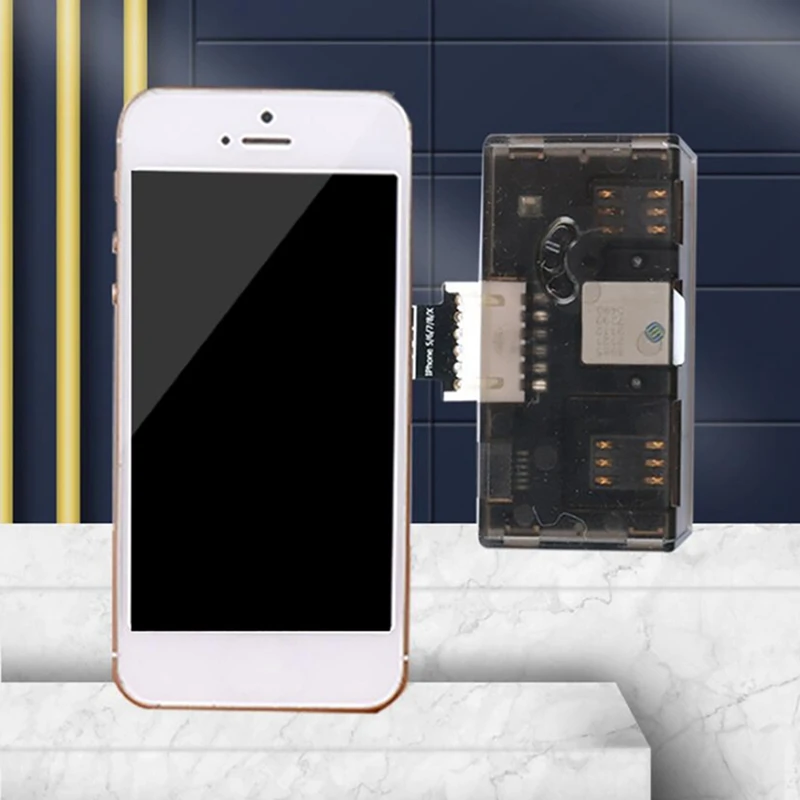 4-Slot SIM Card Adapter Multi-SIM Card Reader Mini SIM Nano With Alone Control Switch For Iphone 5/6/7/8/X /Android