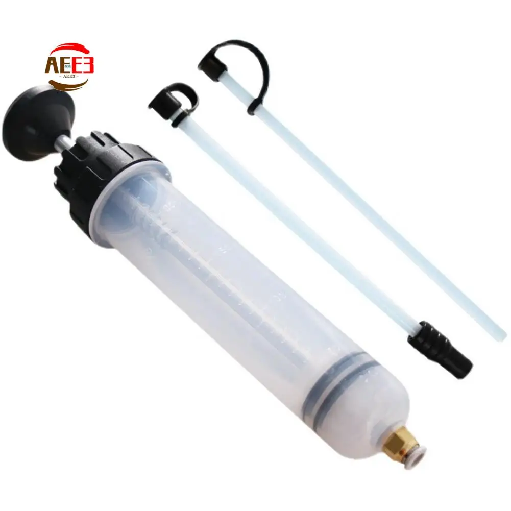 AEE3-500Cc Car Brake Fluid Oil Extractor Auto Oil Change Syringe With Hose Manual Fuel Filler Fluid Oil Change Evacuator Pump