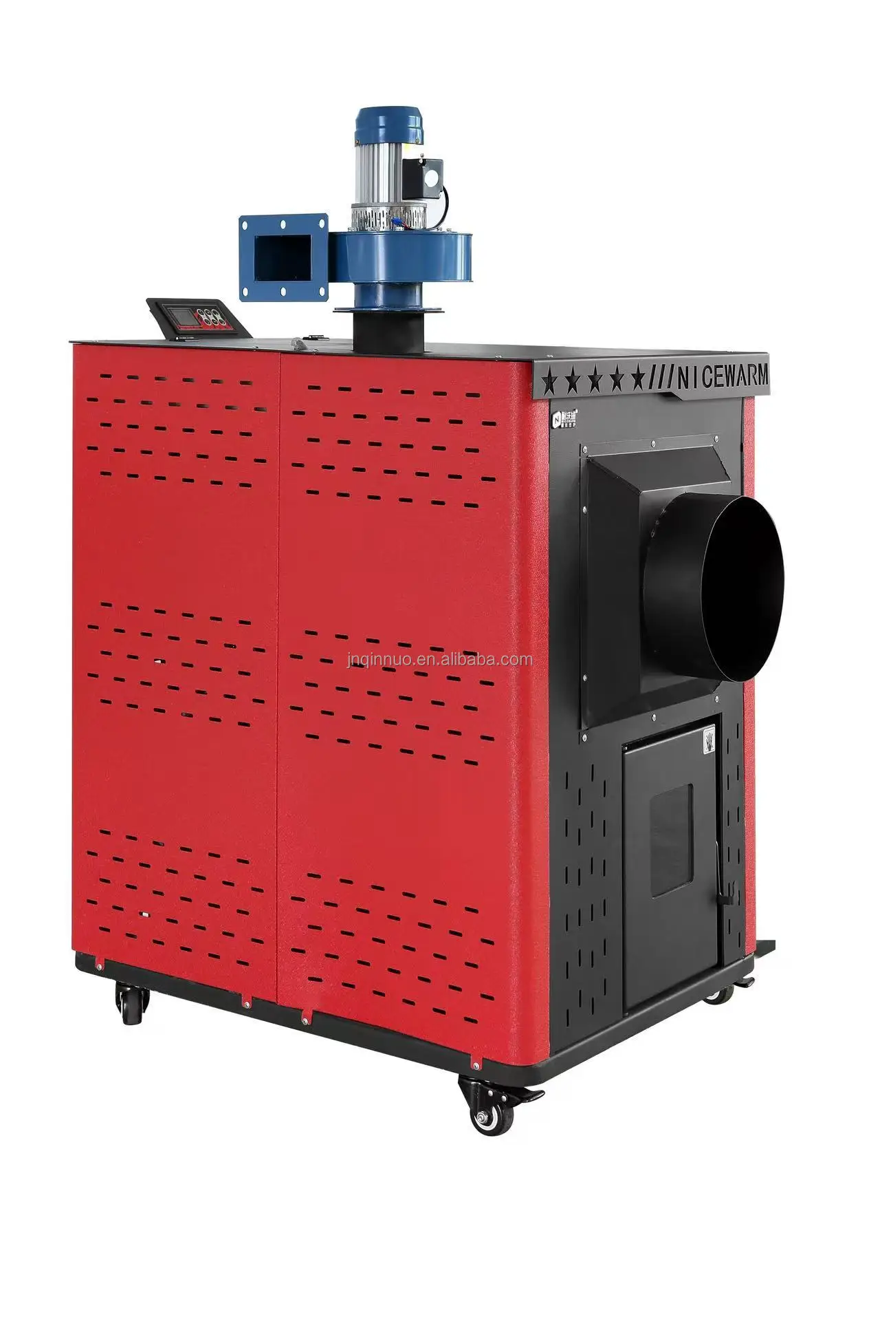Automatic Biomass Pellet Stove Indoor Wood Burner Central Water Heating Bathroom Fireplace Freestanding Cold Rolled Steel 100KW