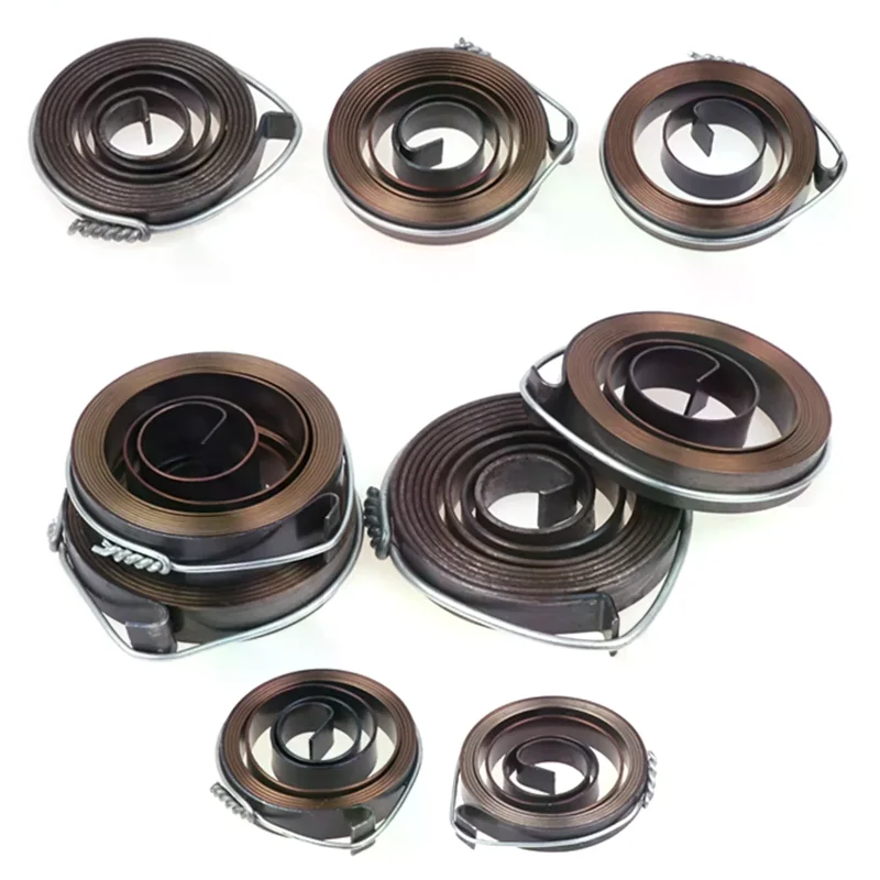 High Quality 0.7-1.5 Thickness 680-1540mm Spiral Flat Wire Coil Torsion Constant Force Extension Bench Drill Scroll Springs
