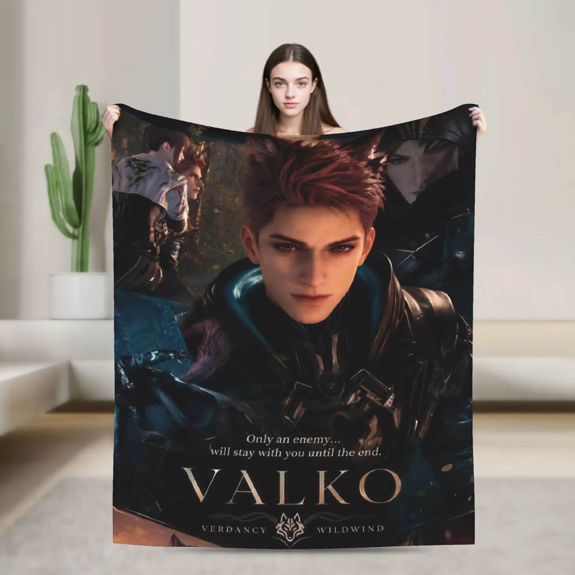 Love and Deepspace Valko Blanket Multiple Sizes Super Soft and Warm  Throw Blankets for Sofa Couch and Bed