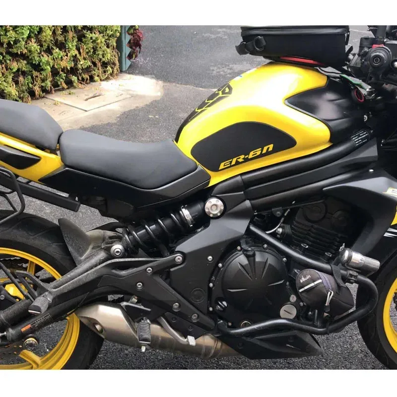 FOR ER6N ER-6N Motorcycle Tank Traction Pad Gas Knee Side Protector Anti-Slip Sticker