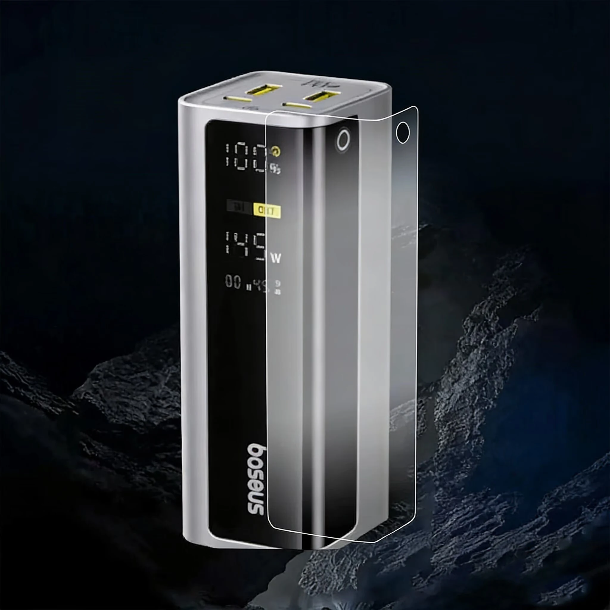 2-5 PCS Screen Protector for Baseus EnerGeek 145W, HD Clear PET Film, Scratch Resistant Bubble Free Protective