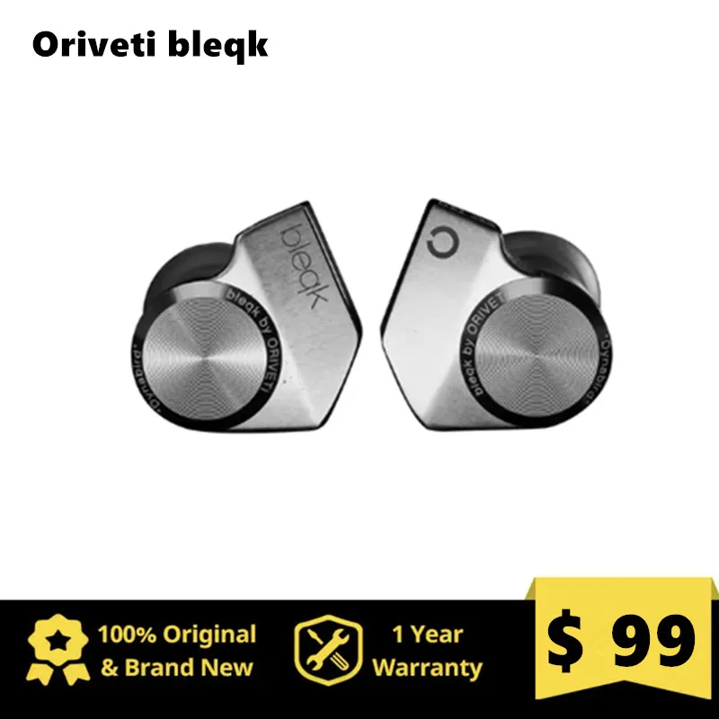 Oriveti bleqk Dynabird Exclusive 9.2mm Berylium-coated 1DD In-Ear Earphones Single Dynamic HiFi IEM with 2Pin 3.5mm Cable