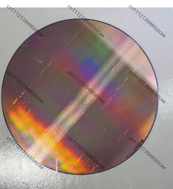 6/8/12 Inch Round Silicon Wafer, Semiconductor Lithography Wafer, IC Exhibition Display Component