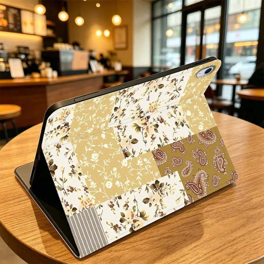 Collage Yellow Flowers Collage Print Case for Samsung Galaxy Tab A9Plus A11 A8 S10FE S10 Plus S7 S8+ A7 Lite S9+ S10 Lite S9 FE