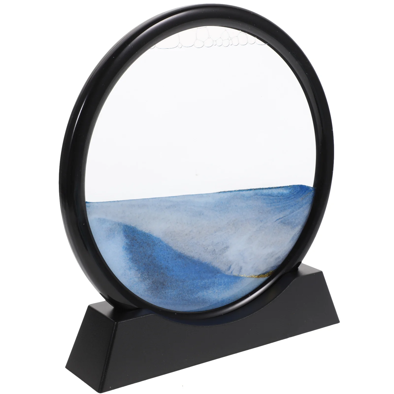 ثلاثية الأبعاد تتحرك الرمال الفن الساعة الرملية الرمال المتحركة اللوحة مشرق اللون المشهد الطبيعي سطح المكتب الديكور لدراسة مكتب الكمبيوتر