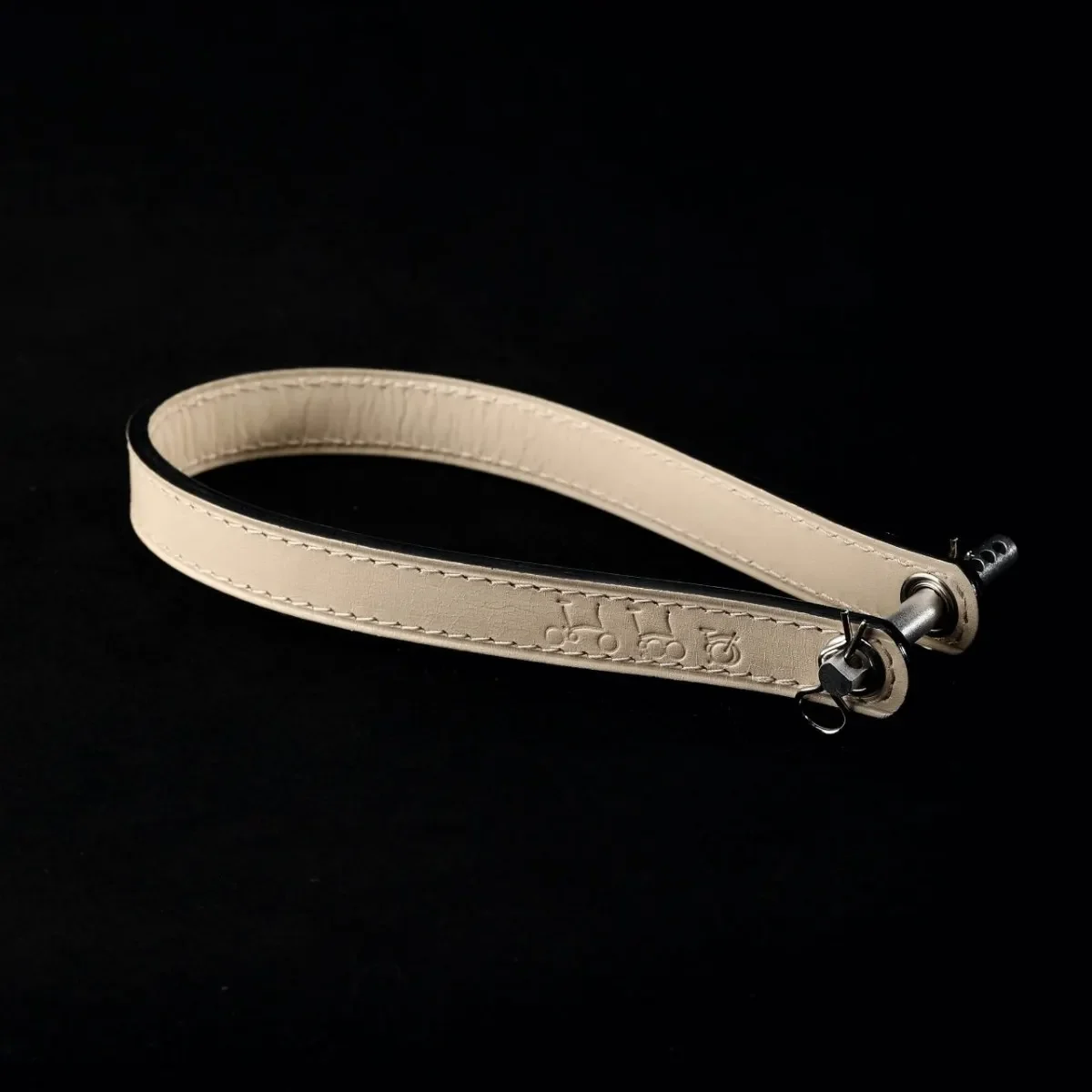 สายรัดแบบดึง DC Brompton Pig Nose Buckle ปรับความยาวได้ หนังแท้เย็บมือ