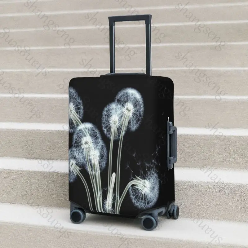 Dandelion Travel suitcase protective case, suitcase cover, elastic protection, washable Luggage cover, 18-32 in