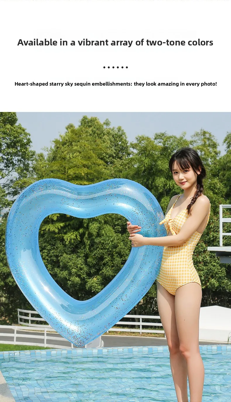 Love Sequins Swimming Ring Details _06 jpg