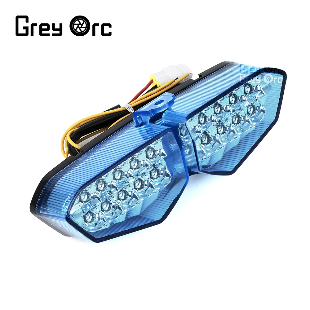 For Yamaha YZF R6 2003 2004 2005 Rear Brake Tail Light Motorcycle LED Taillight for Yamaha YZF R6 2003-2005 YZF R6S 2006-2008