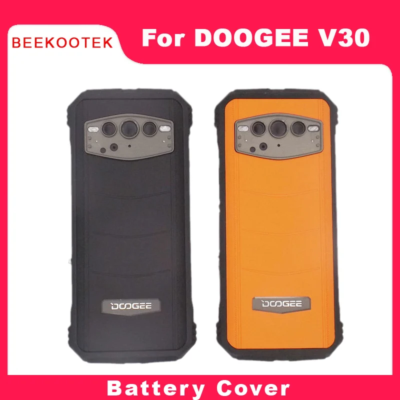 

New Original Doogee V30 Battery Cover Back Cover Housings With Receiver Fingerprint Cable Side Flex FPC For DOOGEE V30 Phone