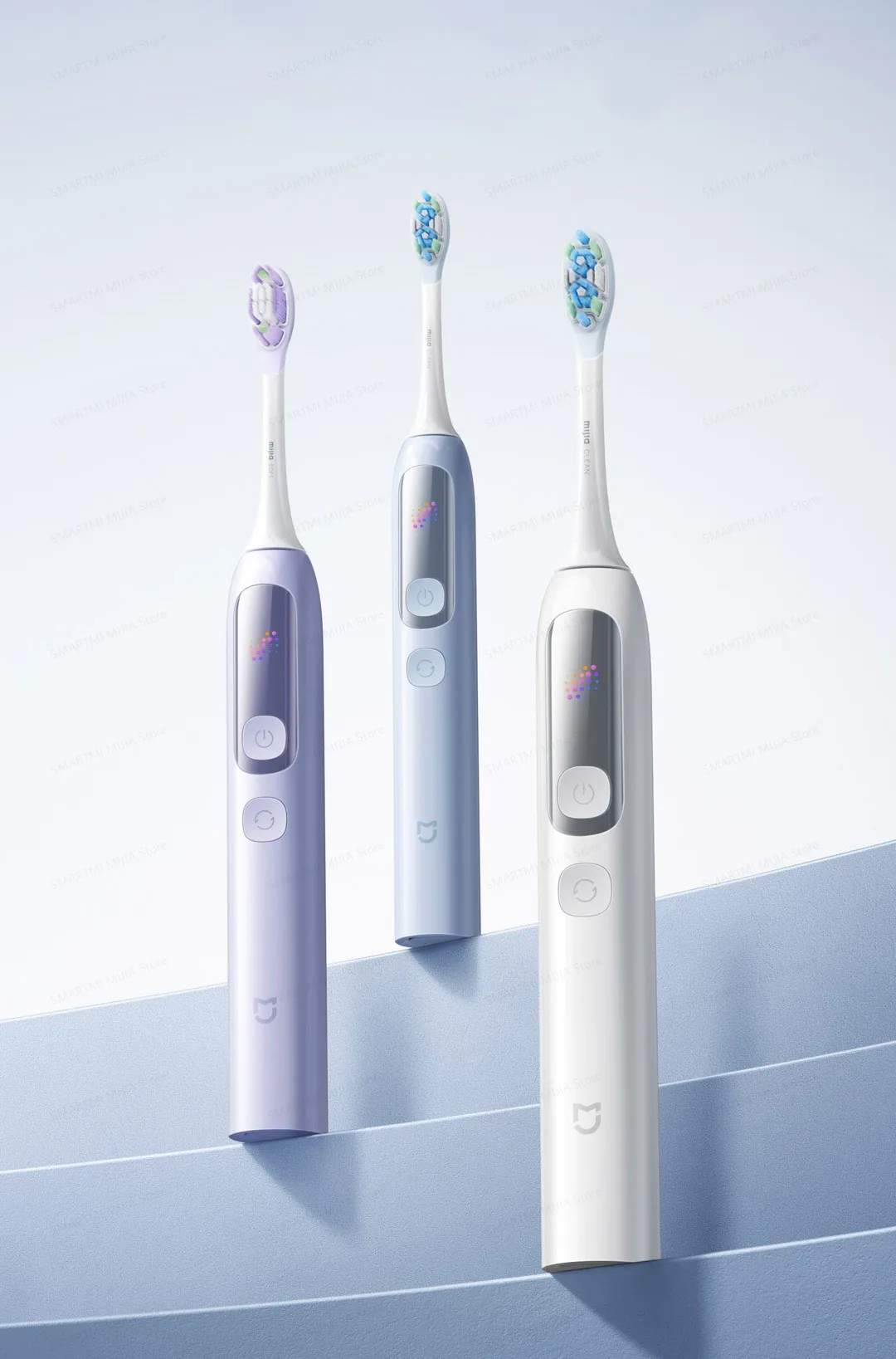MIJIA Smart Servo-Oscillation Electric Toothbrush Pro, IPX8 Waterproof & Travel Lock, 180-Day Long Battery Life, App Control