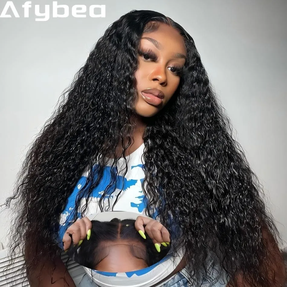 

Deep Wave 13X6 Hd Lace Front Human Hair Wig Wear And Go Glueless 5X5 Hd Lace Closure Wig Brazilian Wigs Original For Black Women