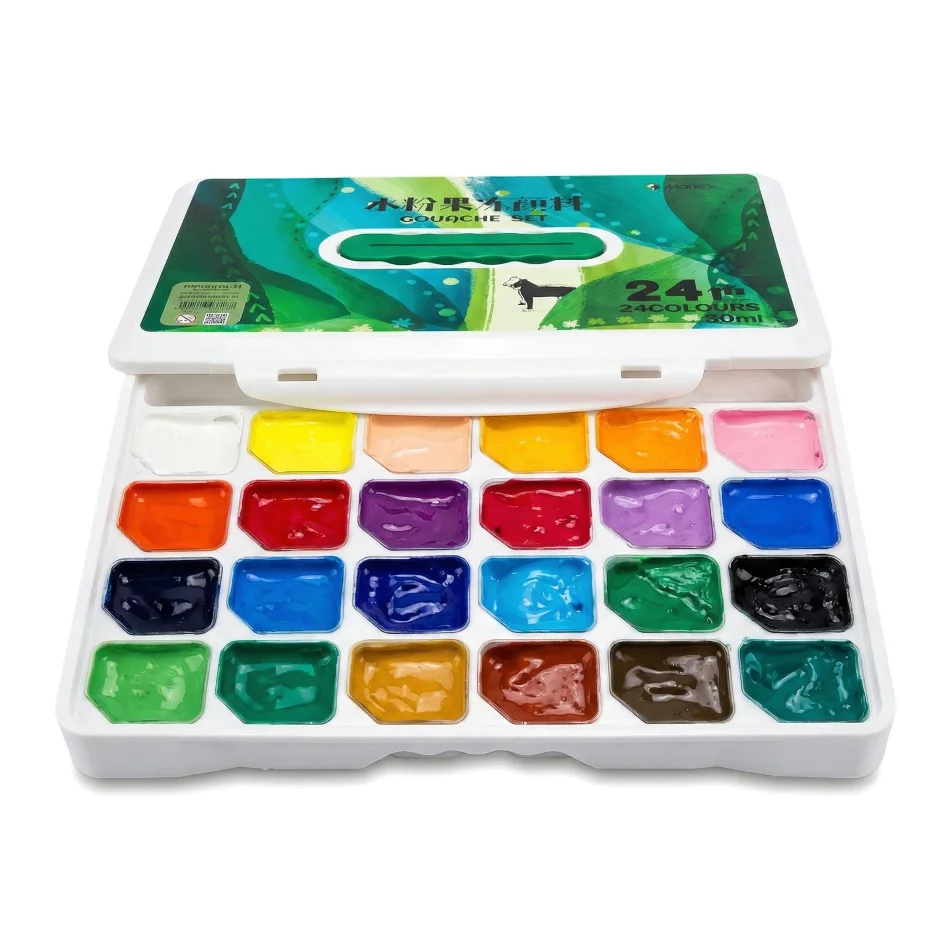 set-de-pintura-gouache-en-gel-de-24-colores-de-marie-pintura-gouache-concentrada-para-principiantes-30-ml-paquete-reemplazable-recarga-de-gouache