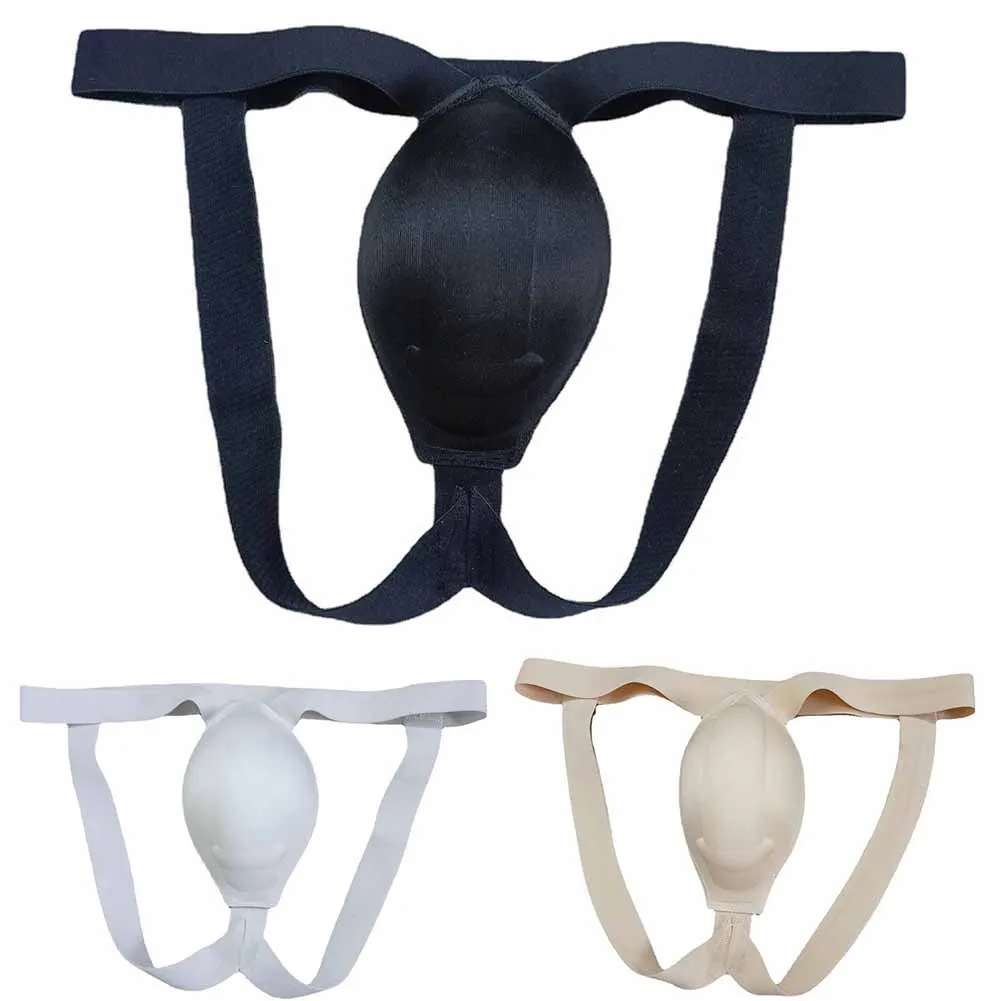 Mens Bikini Pouch G-String Sexy Underwar Bulge Cup Pads Sponge Silky Cup Push Up Brief Bulge Pouch Thong