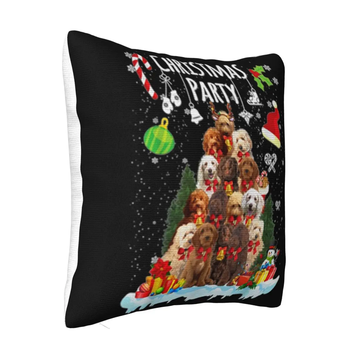 Awesome Australian Labradoodle Christmas Party Funny Xmas Dog Gift Best Selling Goth Pillow Case