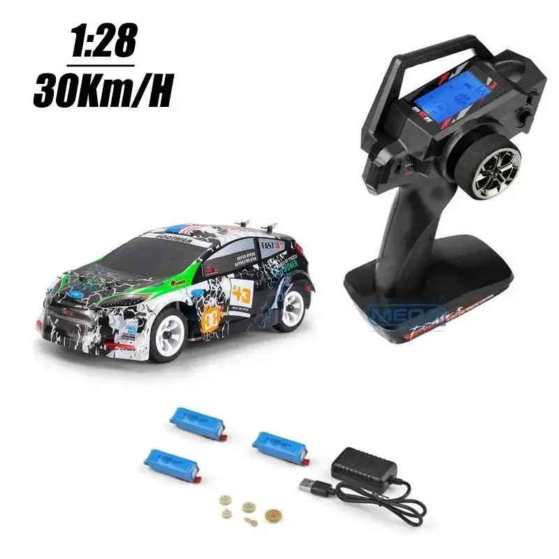 K989 K969 284131   อัพเกรด LCD รุ่น 4WD 1/28 RC ความเร็วสูง Racing ยุง 2.4GHz Off-Road RTR Rally Drift รถ