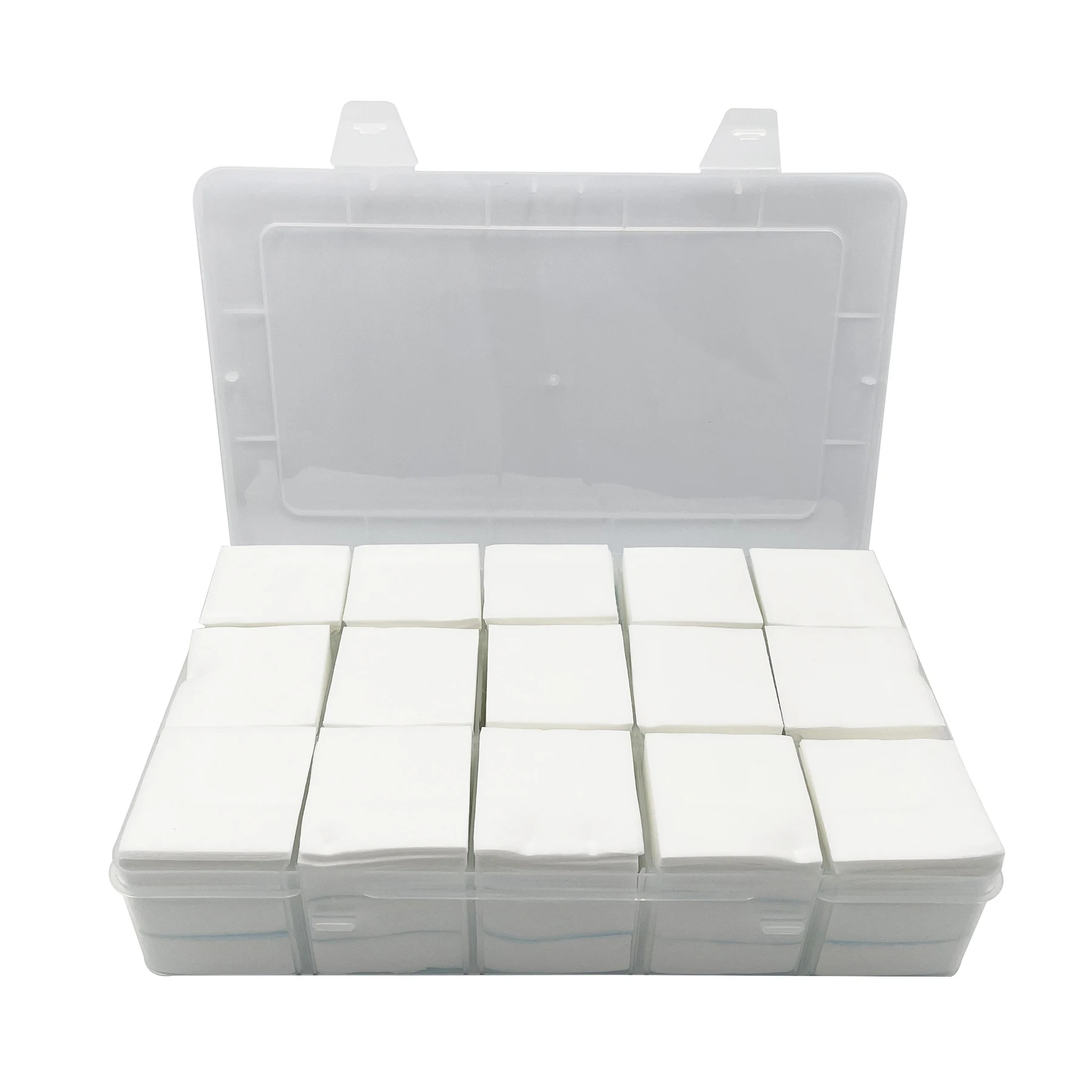 2250 PCS Gun Cleaning Patches in Storage Box 2\