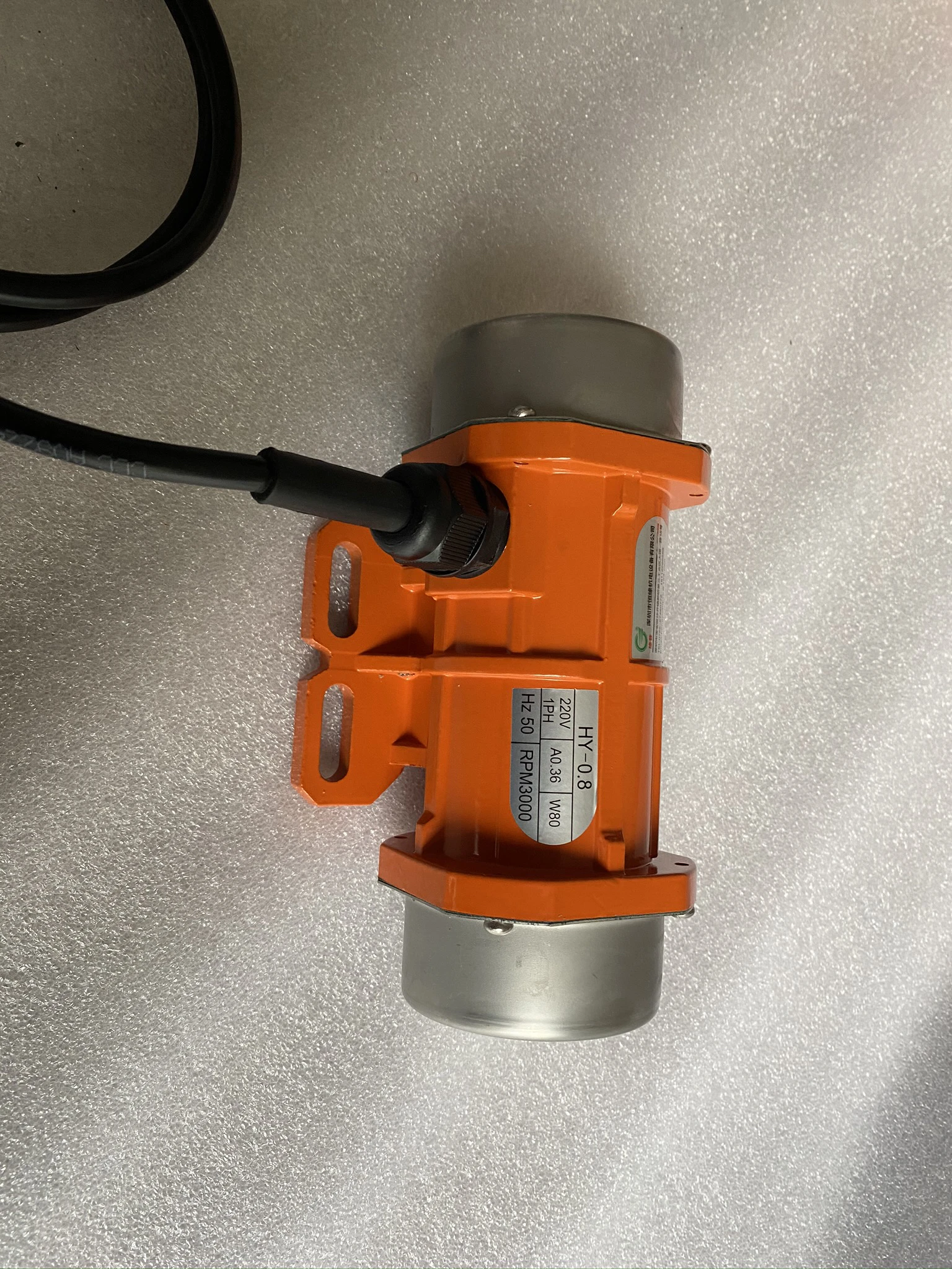 AC Vibration Motor Aluminum Alloy Concrete Vibrator 80W-100W Single-phase Three-phase Adjustable Speed 110V 220V 380V Vibrator