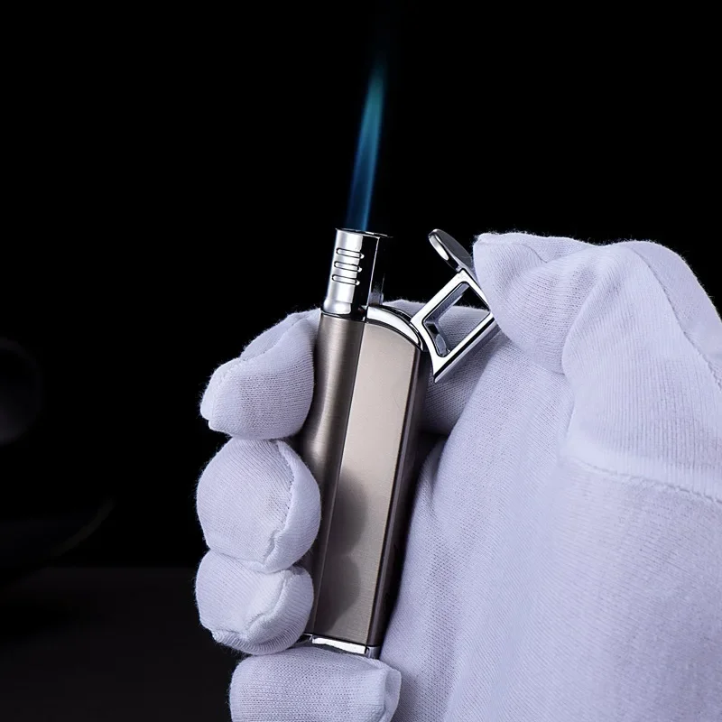 

Creative Mini Portable Metal Butane Gas Lighter, Can Laser Engrave Logo, Wholesale.