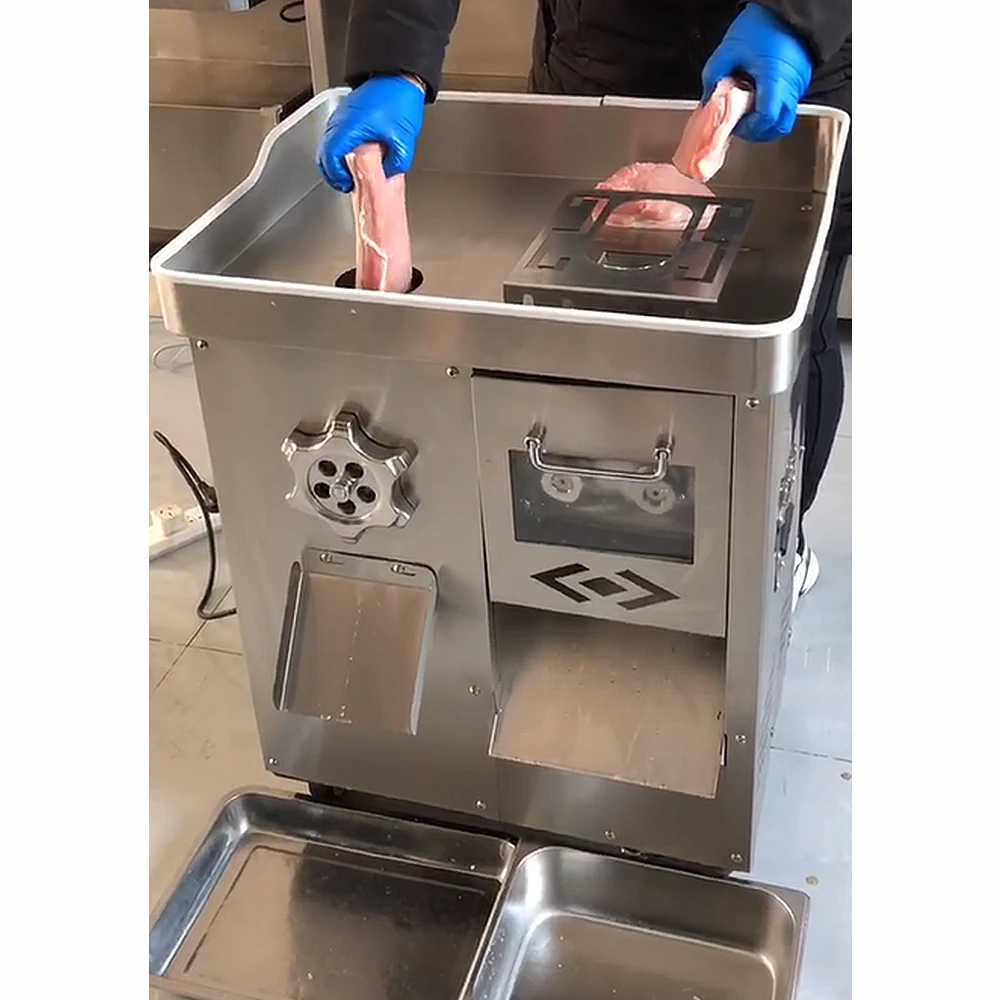 حار بيع آلة قطع اللحوم الأوتوماتيكية مفرمة اللحوم مفرمة اللحم #1