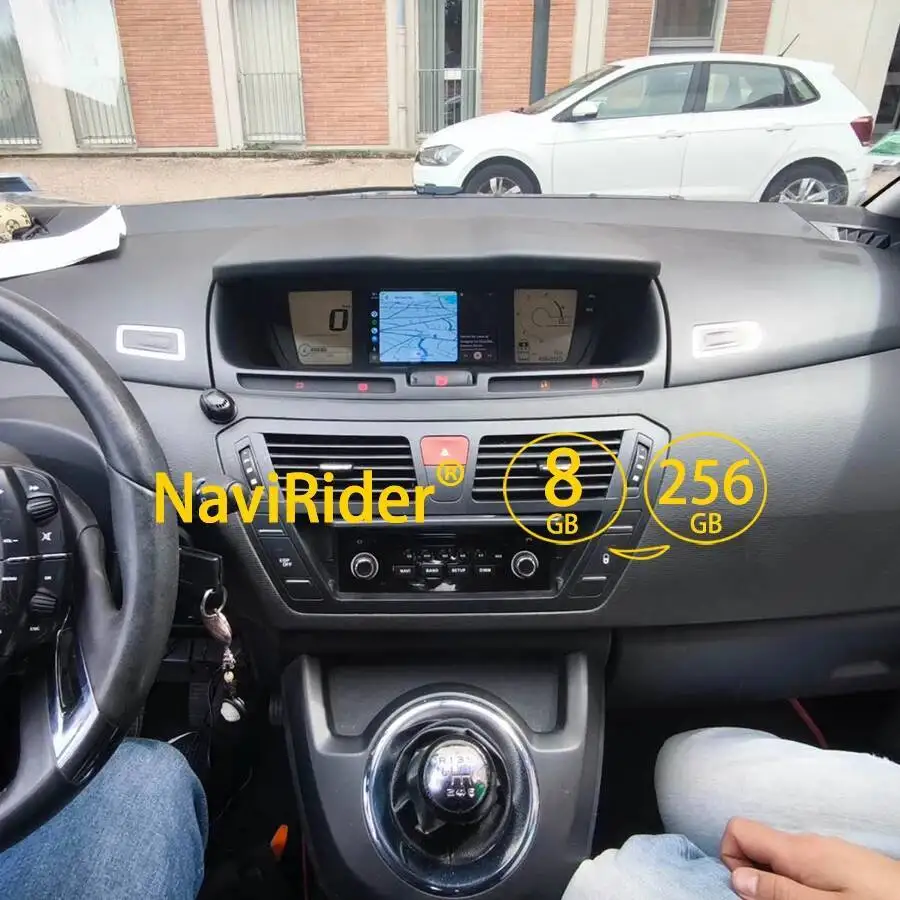 Radio estéreo para coche con GPS, Android 15, pantalla Android Auto, para Citroën C4 Picasso 2006-2013, navegador, 128G, Bluetooth, Carplay inalámbrico.