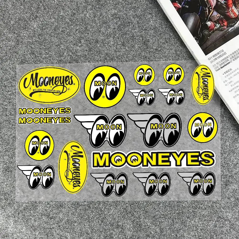 Stickers Moto Sticker Auto Body Bumper Windows Motorcycle Laptop Walls Vinyl Decal Car Tuning Accessories For M-MOONEYES
