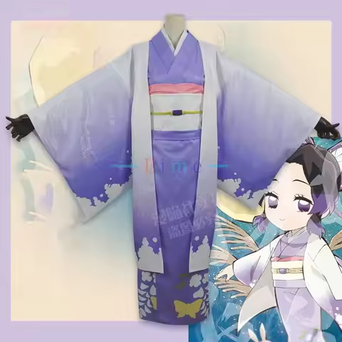 Cosplay Costumes Kochou Shinobu Cosplay Kimono Halloween Carnival Uniforms Custom Made