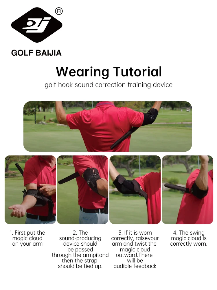 BAIJIA Golf Swing Ball Smart Ball Posture Corrector Golf Wrist