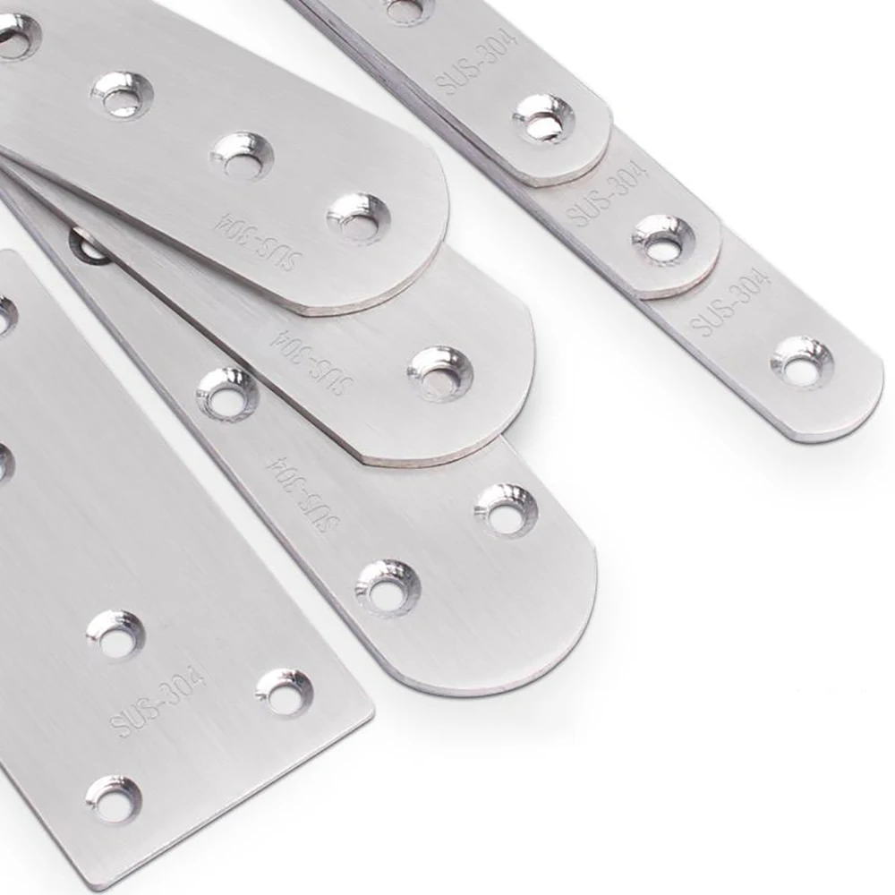 دعامات زاوية مستقيمة مع براغي من الفولاذ المقاوم للصدأ برمز زاوية مستقيم لإصلاح الأرفف والأثاث الخشبي