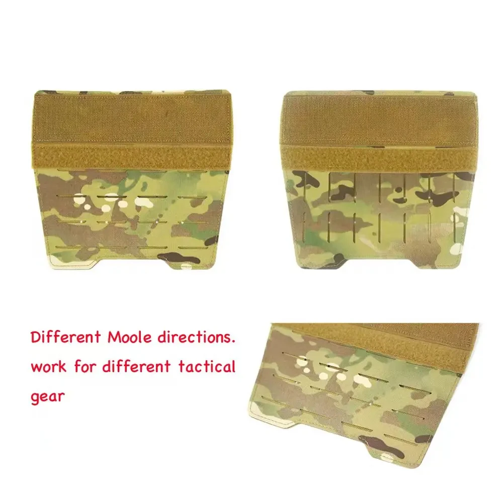Outdoor Tactical Vest Belly Double-Sided Molle Crotch Guard  Belly Guard