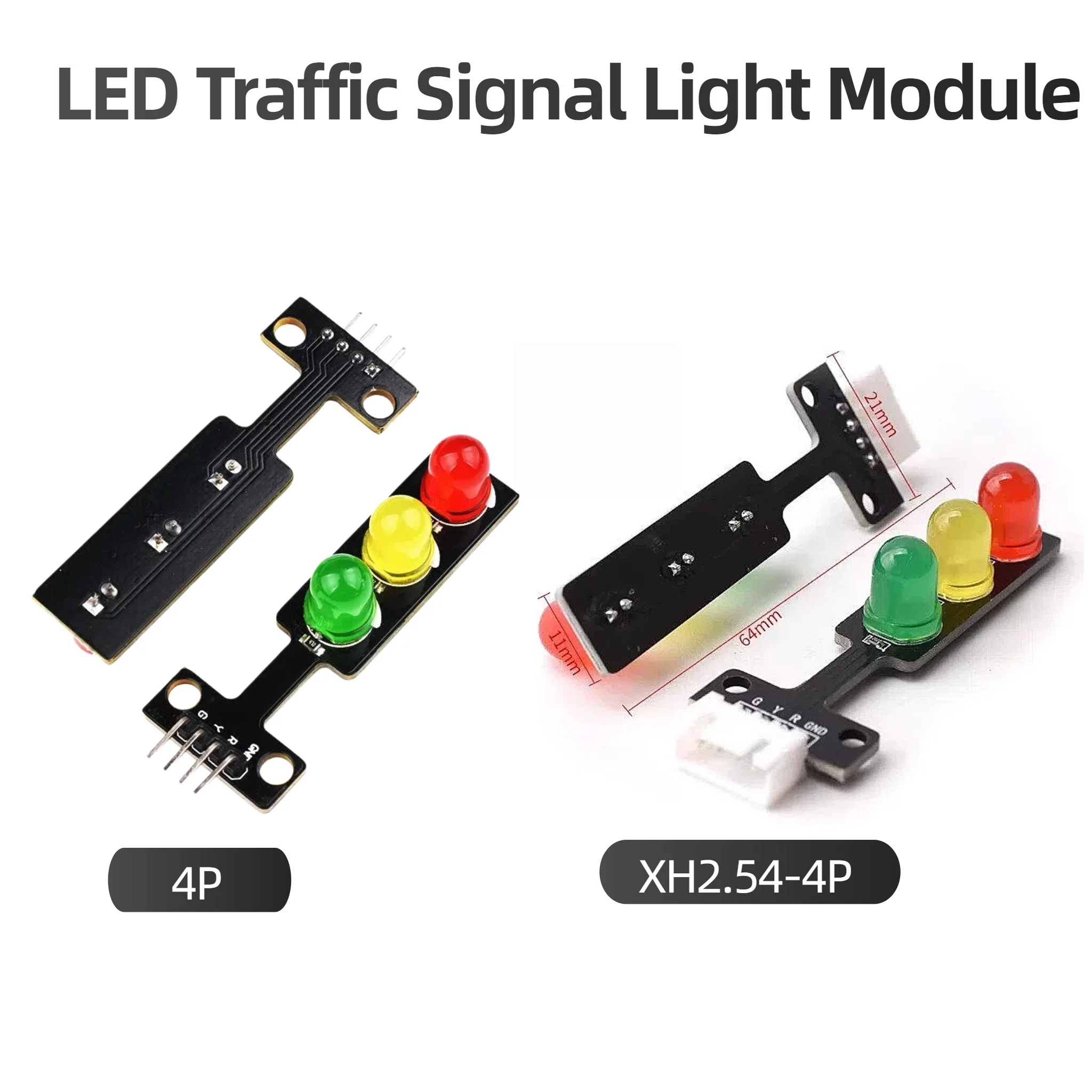 5V LED Traffic Light Signal Module Red Yellow Green Display Boar electronic building blocks