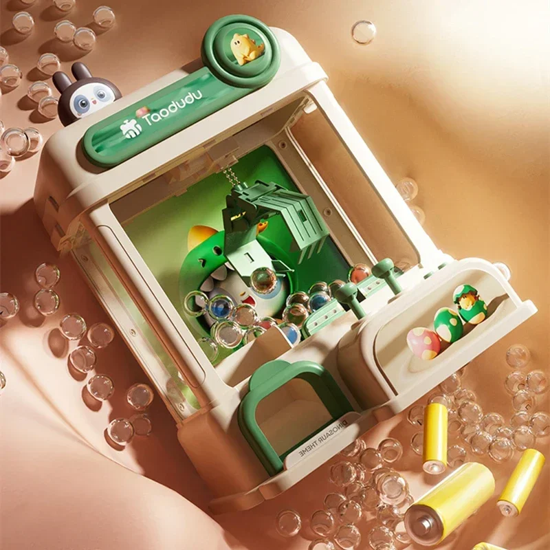 الكرتون الكهربائية آلة مخلب صغيرة لعب الاطفال Diy بها بنفسك جوائز ممر كرين دمية الصيد آلات البيع الأطفال السنة الجديدة هدية عيد الميلاد #5