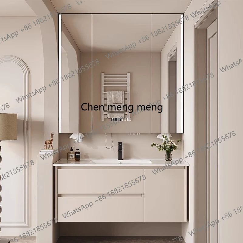 Shelves Mirror Bathroom Cabinet White Skincare Vanity Paper Bathroom Cabinet Small Narrow Toilet Corner Gabinete Home Furniture