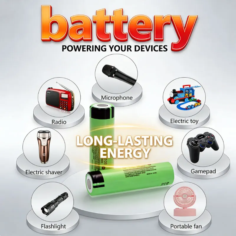 

new 100% NCR18650B 3.7v 3400mAh 18650 lithium rechargeable battery, suitable for flashlight, remote control power battery