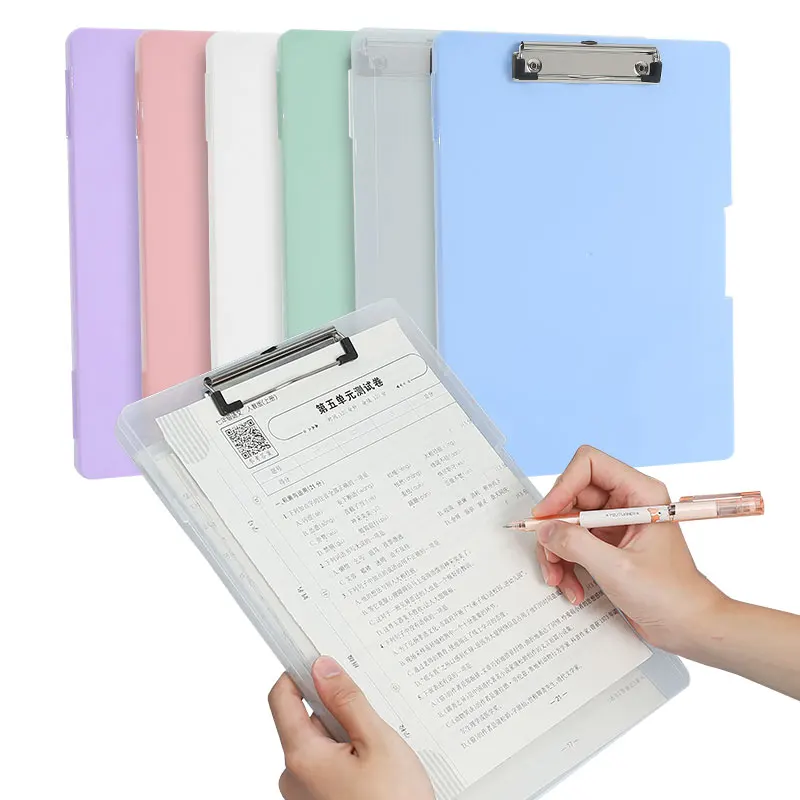 1pcs，A4, Large Capacity Data Book, Horizontal Opening, Paper Storage And Finishing, Writing Pad, Stationery Office Supplies