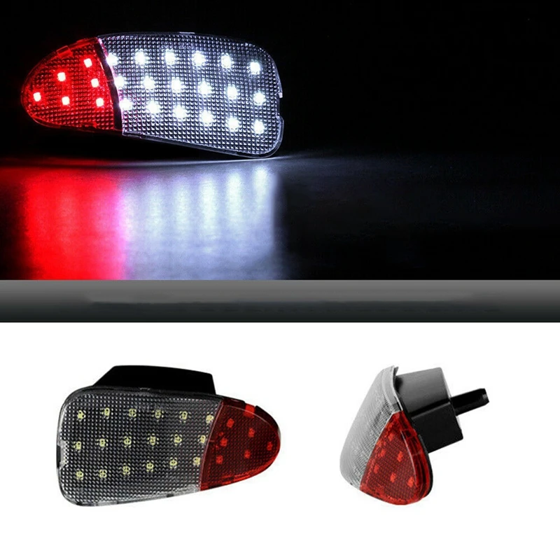 F65Z13B724AA For Ford F150 1997-2003 F250 1997-1999 Car Front Door Panel Interior LED Light Lamp Housing Reflectors Trim