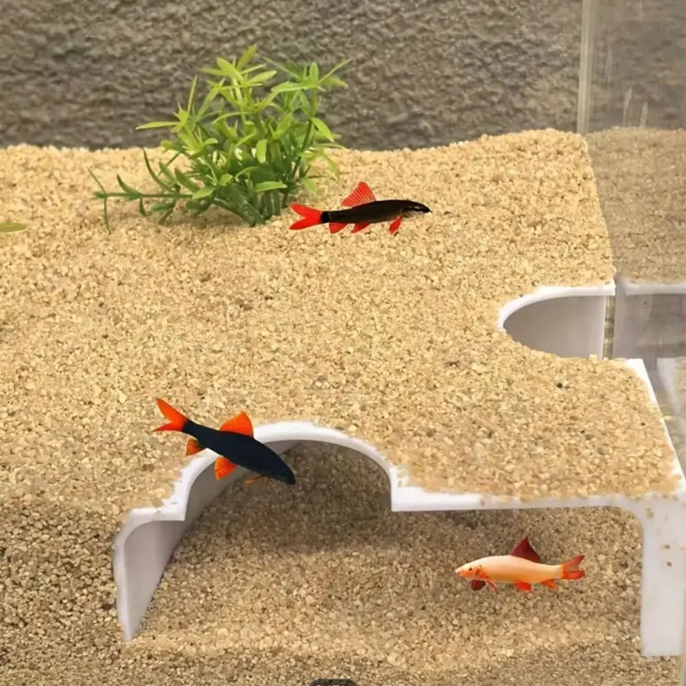 

Fish Tank Accessories 3D Print Fish Shelter Cave Plastic Betta Shelter Fish Tunnel Decorative Hideouts Aquariums