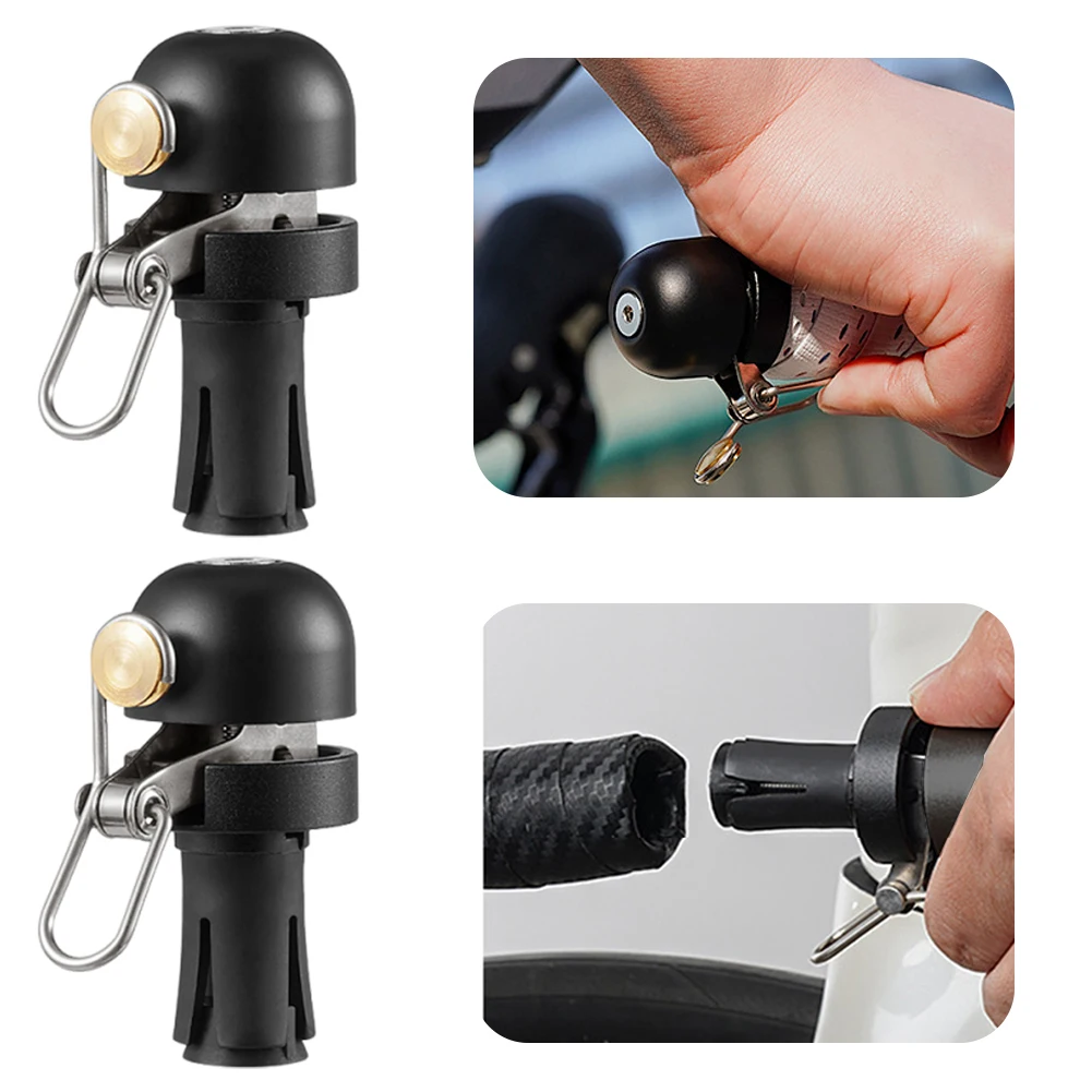 

80 дБ велосипедный звонок MTB дорожный велосипедный рожок велосипедная ручка колокольчик для руля 22,2 мм корпус из медного сплава прозрачный громкий водонепроницаемый