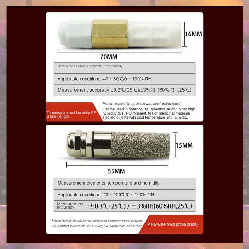 Лидер продаж DC5-28V RS485 Датчик температуры и влажности Modbus XY-MD03 Коллектор температуры и влажности-Pe Head Легко установить