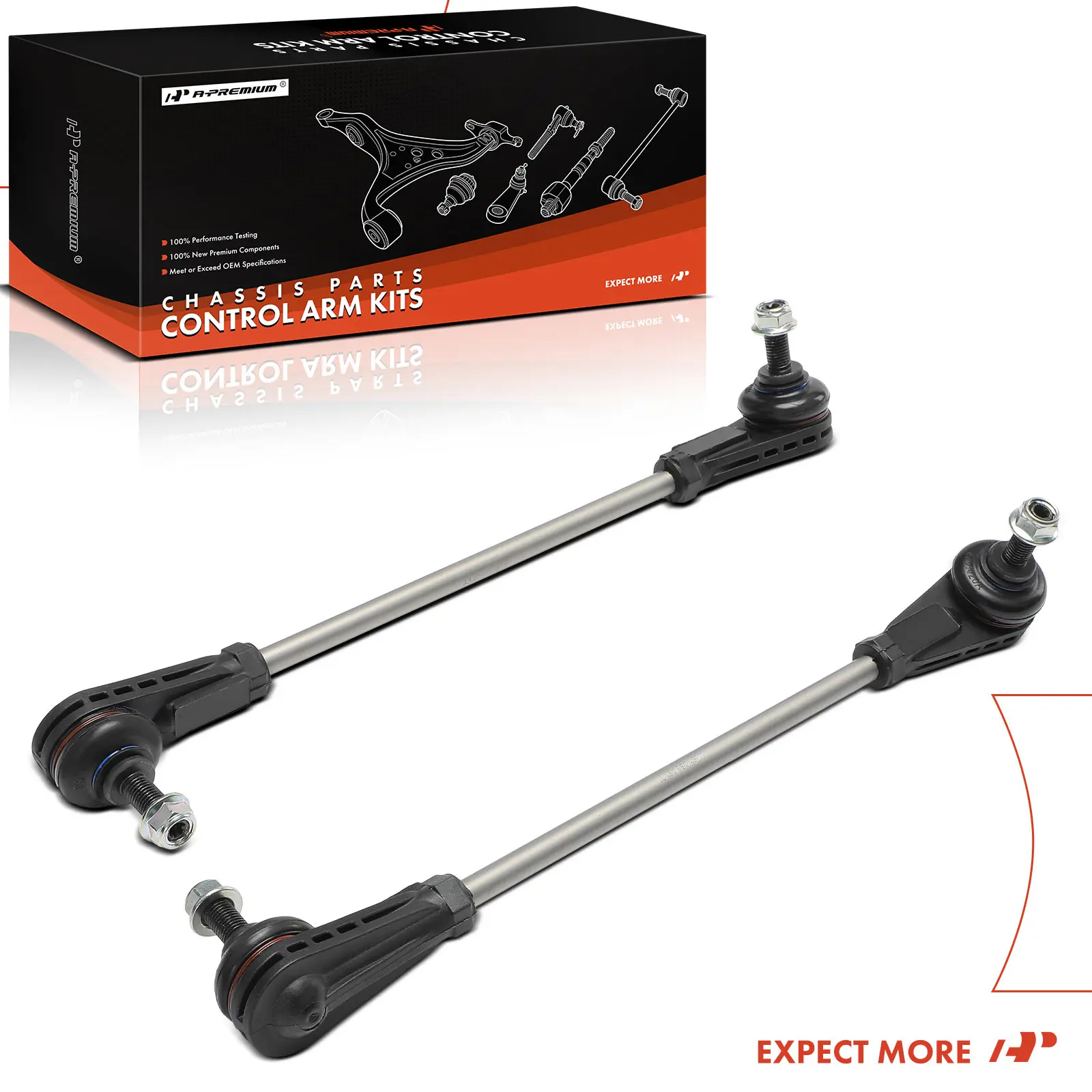 A-Premium 2x Front Left & Right Sway Bar Link for BMW 330e 330e xDrive M440i 2021-2023 M340i 2020-2023 330i xDrive 2019-2023 i4