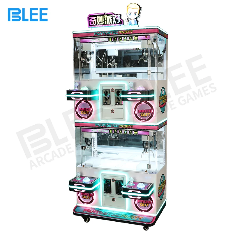 Coin Operated 4 Player Mini Claw Machine Arcade Candy Vending Claw Machine for Sale