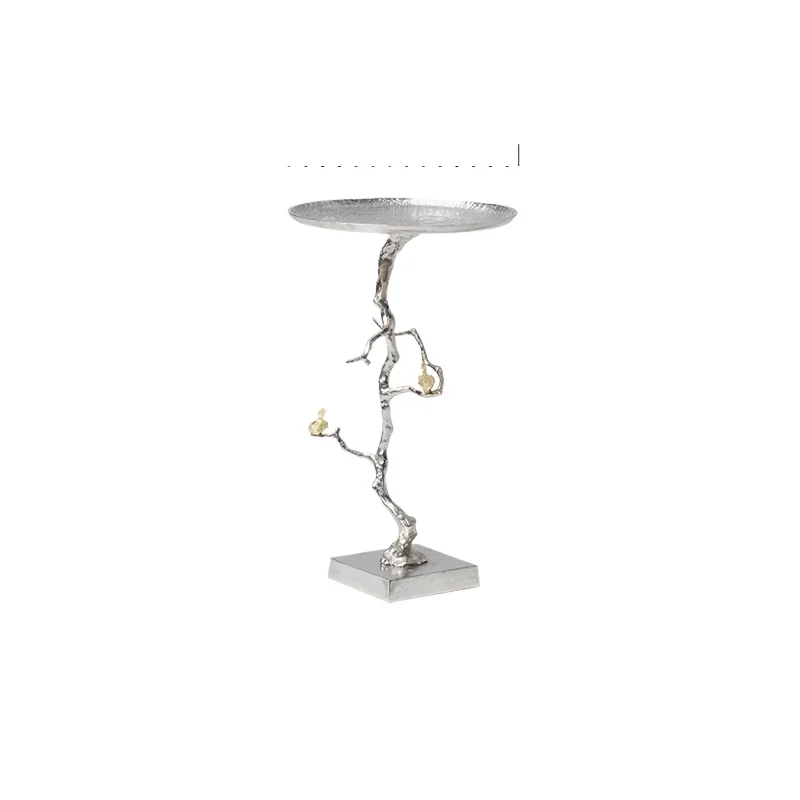

Integrated casting imitation wood branch small coffee table