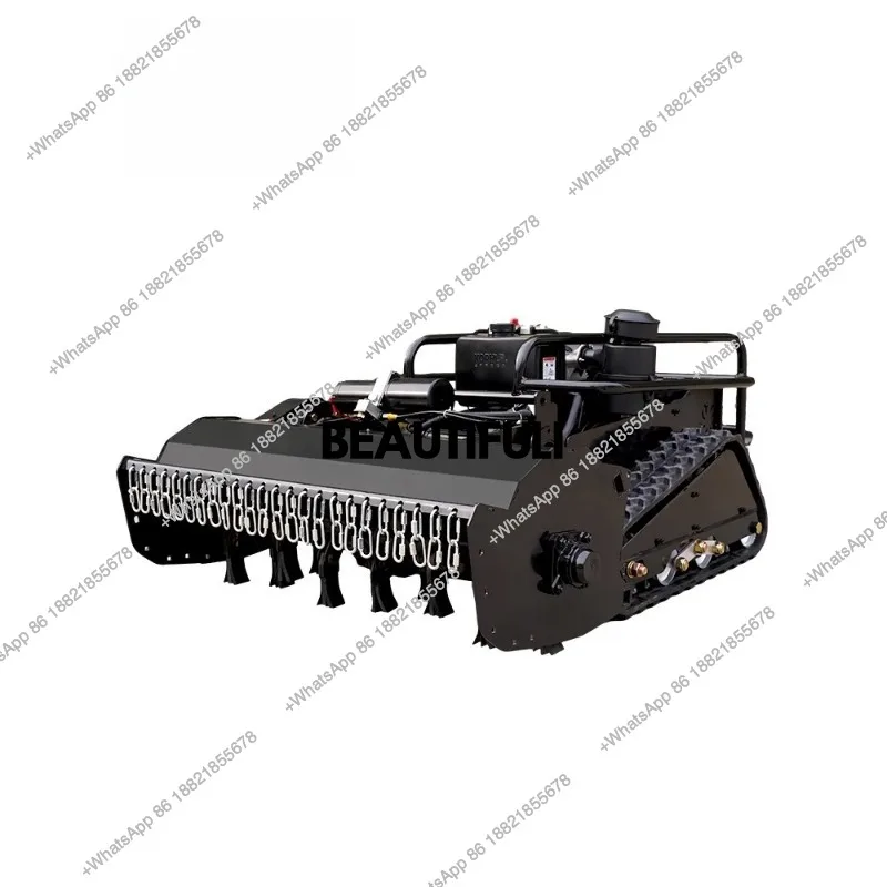 Remote-controlled lawn mower  diesel orchard landscaping high-power oscillating multi-garden tools