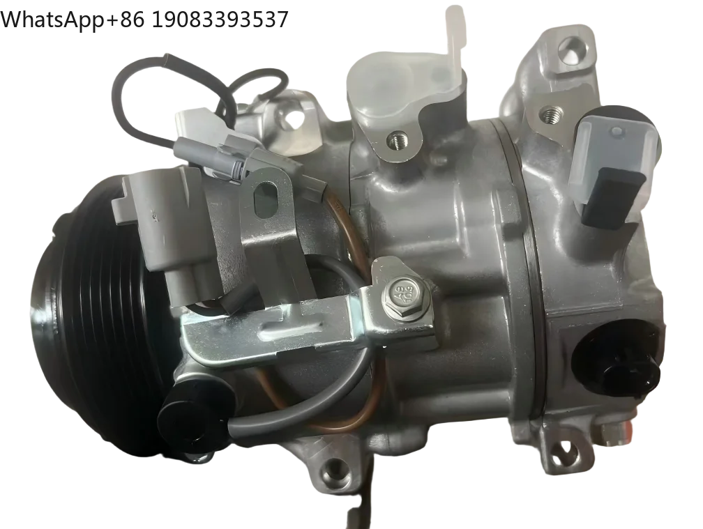 New ZH Brand Replacement Car Air Conditioning Compressor for Crown 3.0 Dual Control Triangular Plug 12V 12-Month Warranty