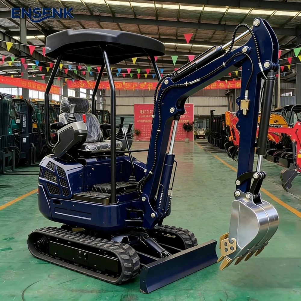 

Mini Excavator 1.0Ton 1.5Ton 1.8Ton Construction 2.0Ton Multifunctional CE Epa Yanmar Engine Fast Delivery