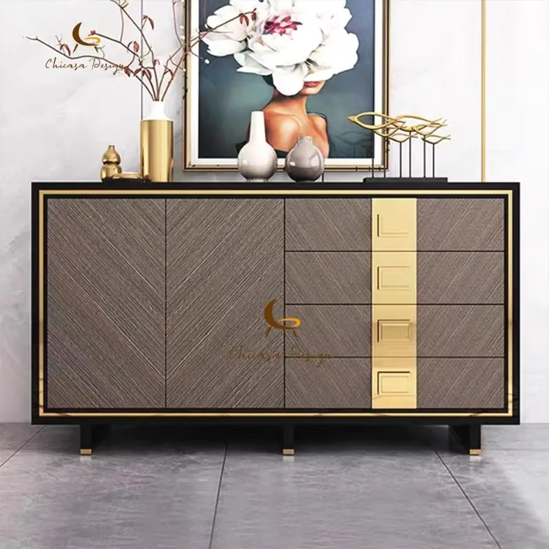 

New Design Living Room Furniture Cabinets Kitchen Sideboards Console Table Glass